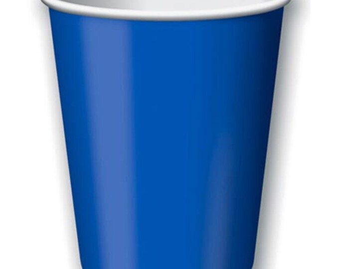 Light Blue Dinner Plates / Blue Party Plates / Blue Paper Plates