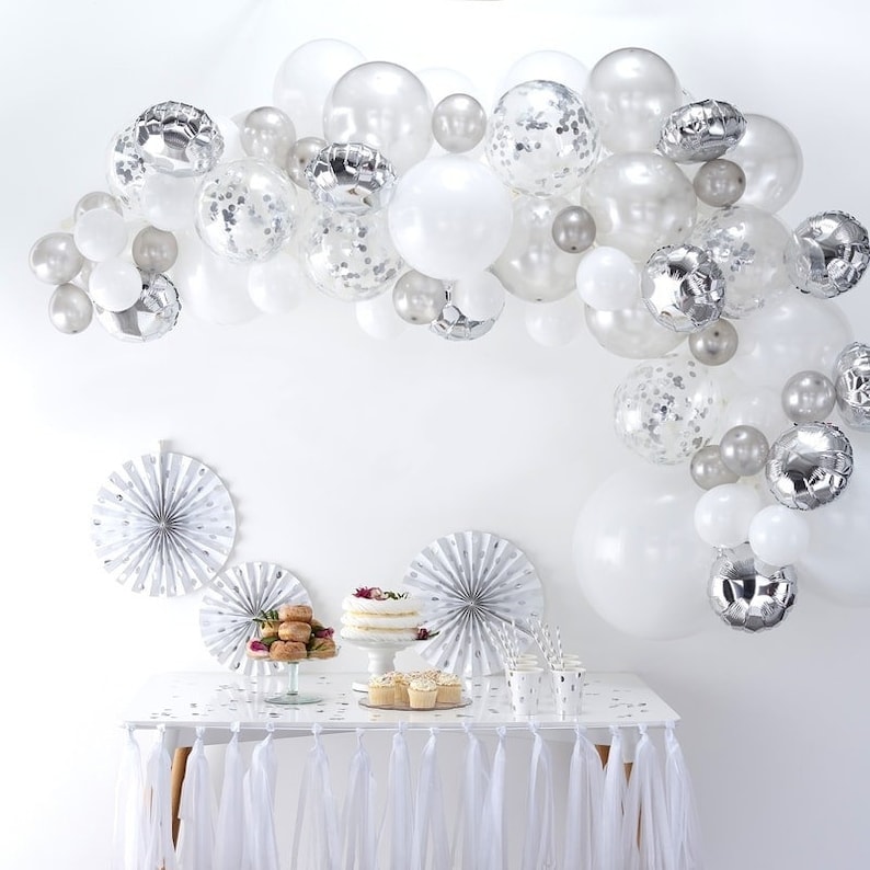 Create your own Balloon Arch Kit Custom Colour Balloon Garland Birthday Balloons Party Backdrop Wedding Feature Party Decoration