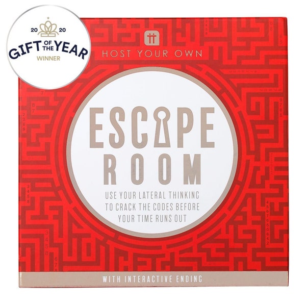 Escape Room Party Game // Christmas Gift/ Party Gift / Board Game/ Christmas Party Games /Hen Party/Pub Games /Escape /Game /Family/Birthday