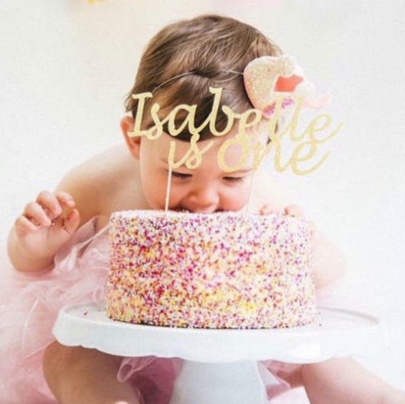 Birthday Cake Topper Name Age Cake Topperfirst Birthday Etsy Birthday Cake Topper Name Age Cake Topperfirst Birthday Etsy