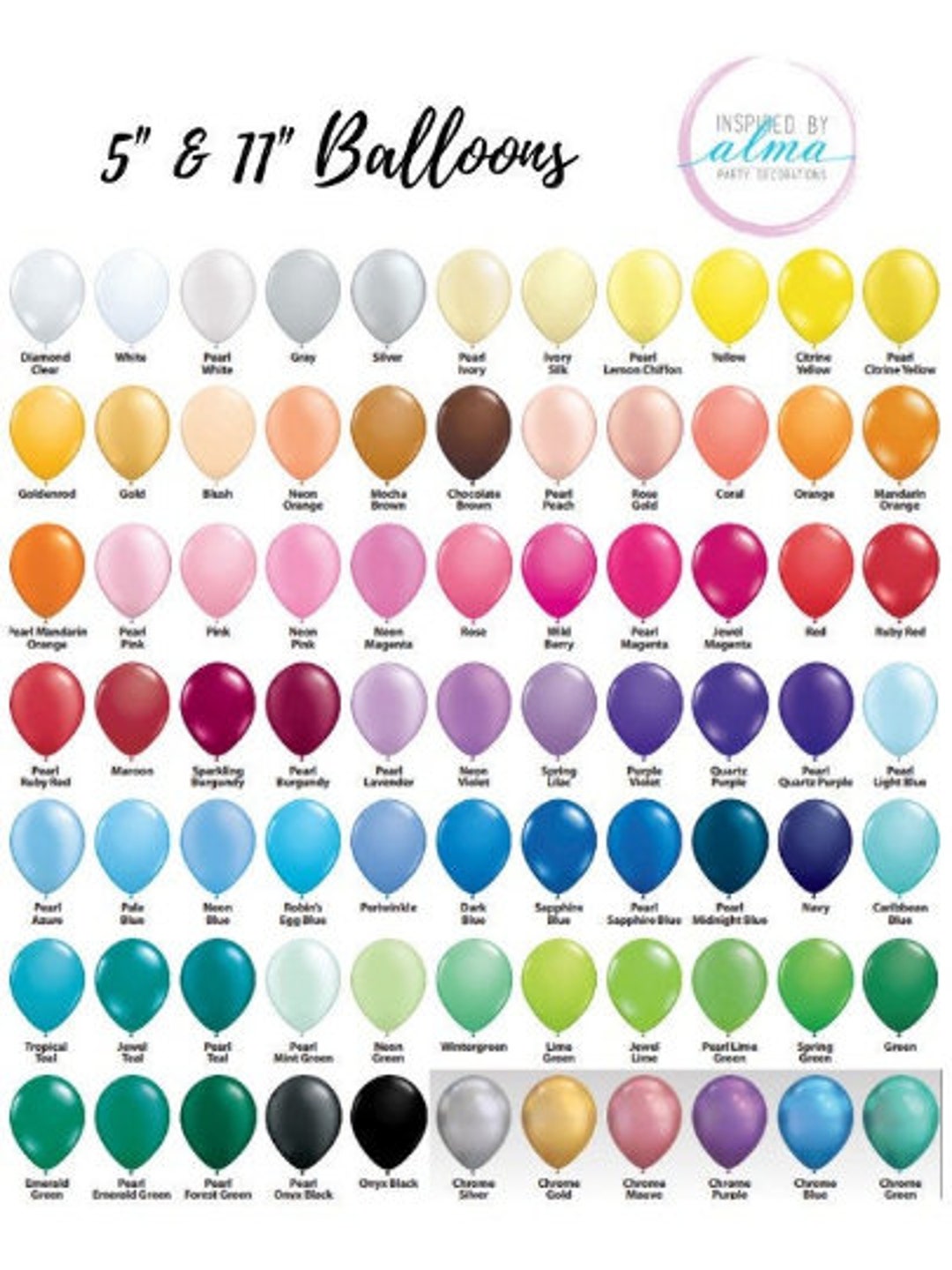 Create Your Own Balloon Arch Garland Kit // Custom Colour/ Birthday