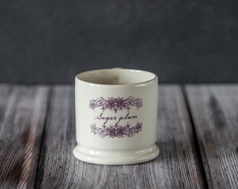 Sugar Plum Little Mug. Quarter Pint Mug. Espresso Mug. Gift Mugs With Sentiment & Meaning. Countryside Floral Mug Design.