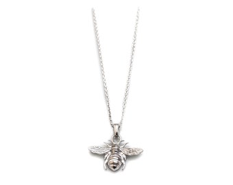 Exclusive Sterling Silver Hiho Busy Bee Necklace