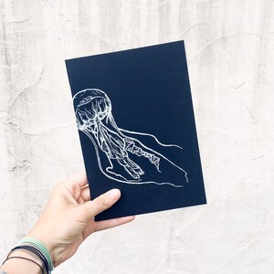 NOTEBOOK Jellyfish, DIN A5 image 2
