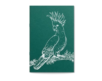 NOTEBOOK *Cockatoo* turquoise, DIN A5