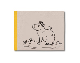 SKIZZENBUCH *Wasserschweinchen*, 15 x 12 cm, 144 Seiten