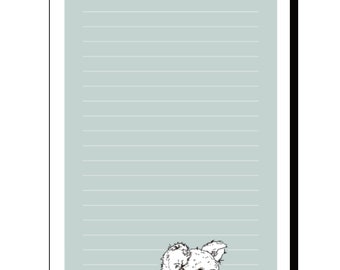 NOTEPAD *Koala*, DIN long, 50 sheets