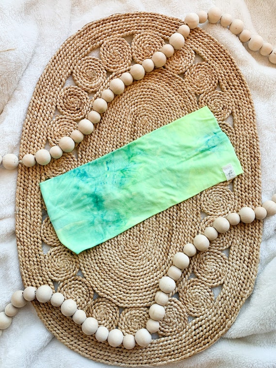 ELECTRIC TIE-DYE | Yoga Headband | Wide Headband | Boho  display picture 3