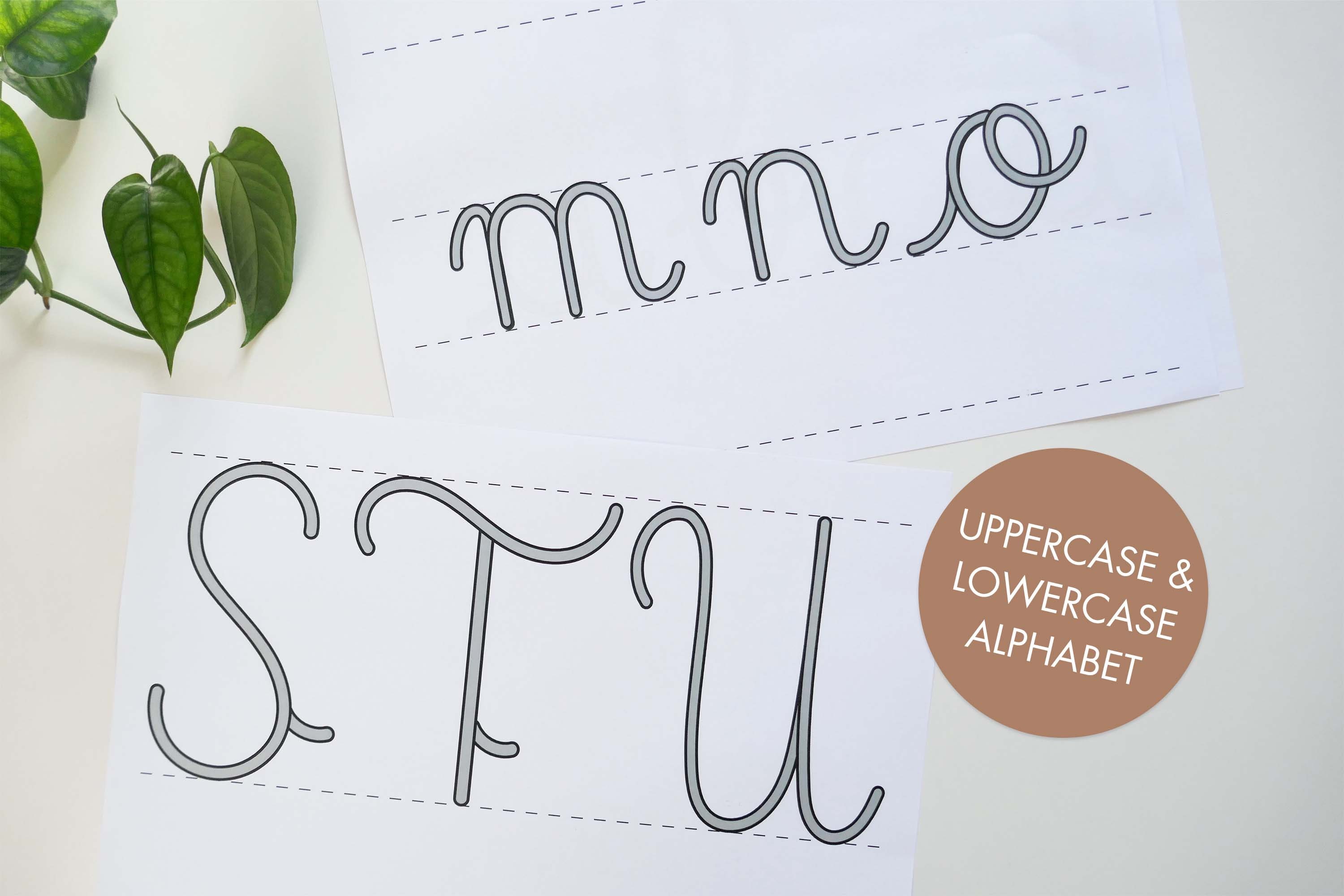 Wire Letterforms Wire Alphabet Template and Bending Guide - Printable Template for Wire ...