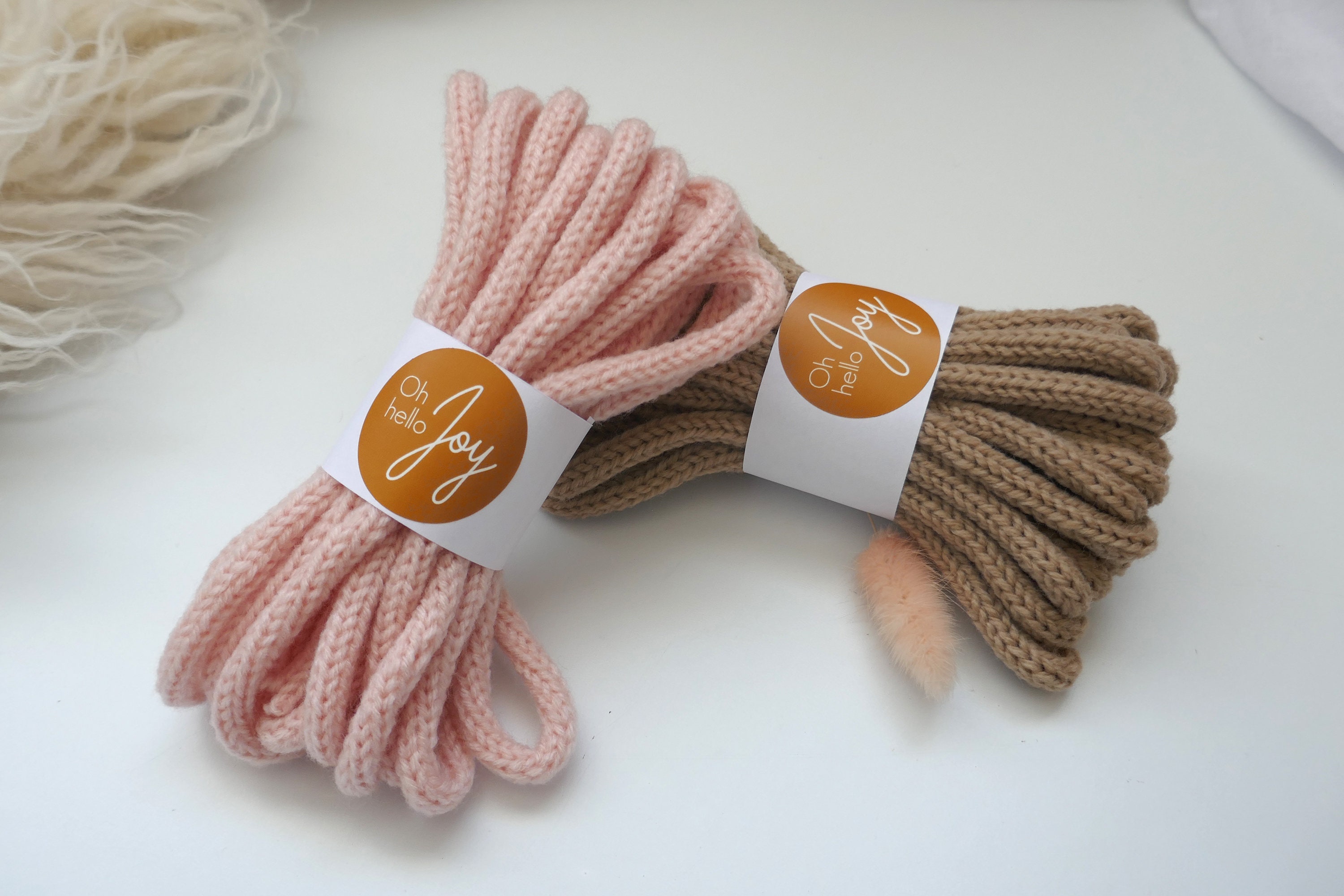 Knitted cord French knitting cord ready to use vendido por Etsy