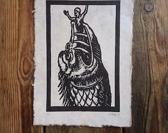Art Print// Monster I