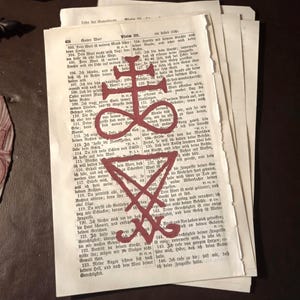 Art Print// Sulfur and Lucifer's Seal