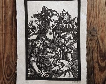Art print // Salome after Hans Baldung Grien