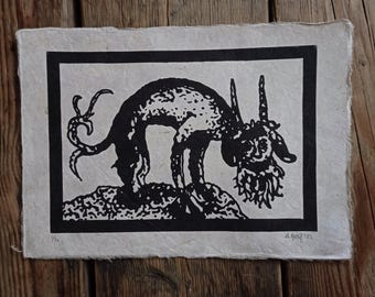 Art print// Mr. Goat