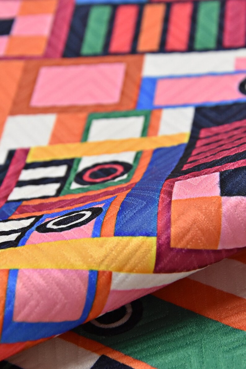 embossed jacquard design