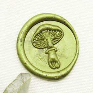3D Pilz Wachs Siegel Stempel , Hochzeit Siegel, 3D Wachs Siegel , Hochzeit Wachs Siegel Stempel M340