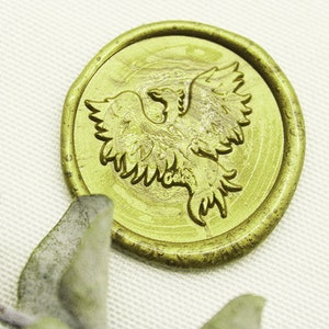 Phoenix Wachssiegel Stempel, Hochzeitseinladung Umschlag Wachssiegel, Geschenk Wachssiegel für Sie, Tier Wachssiegel-M504