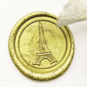 Eiffelturm Wachssiegel Stempel Wachssiegel Stempel Hochzeitseinladung Tier M564