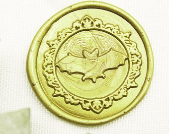 Bat Wax Seals Stamp ,   Handmade retro gifts  Wax Seal ,Birthday Party Stamp-M203