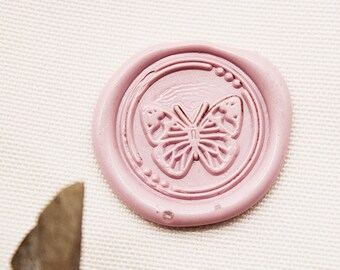 Beautiful Butterfly Wax Stamp Kit,Wax Seal Stamp Kit ,Wedding Invitation Sealing  ,Party Wax Seal Stamp Set, Wax Seal Stamp Gift  W514