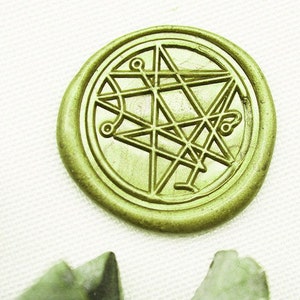 Necronomicon Metallstempel, Hochzeit Wachssiegel Stempel,Benutzerdefinierte Wachssiegelstempel M317