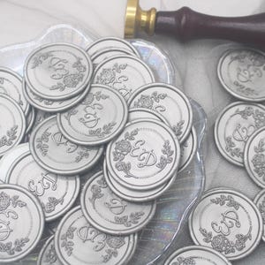 Aangepaste bruiloft lakzegelstickers, aangepaste lakzegels, zelfklevende lakzegels, gepersonaliseerde lakzegels, gepersonaliseerde lakzegels, gepersonaliseerde logo lakzegels