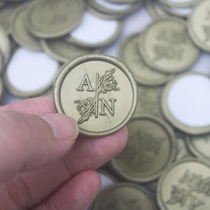 Sellos de cera personalizados para bodas, sellos de cera con inicial personalizada, sellos autoadhesivos para sobres, amplia selección de sellos de cera.