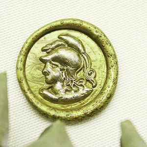 Timbro sigillo ceralacca 3D Warrior, Sigilli nuziali, Sigilli ceralacca 3D, Timbro sigillo ceralacca nuziale