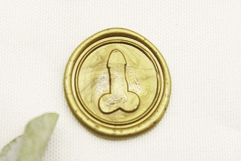 Penis Forever Wax Stamppenis Wax Seal Stamp Birthday Gift - Etsy