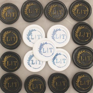Pegatinas de sellos de cera personalizados para bodas, sellos de cera personalizados, sellos de cera autoadhesivos, sellos de cera personalizados, sellos de cera con logotipo personalizado