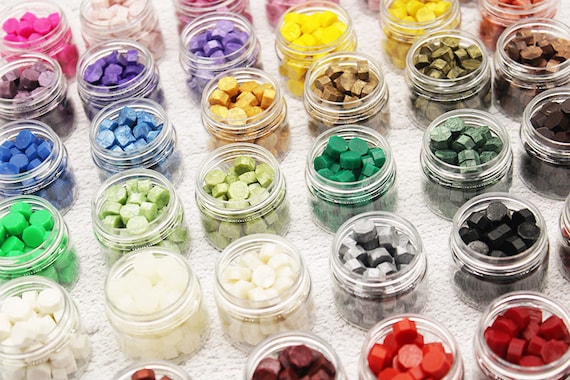 61 Color Sealing Wax Beads, - Invitation Sealing Wax Beads ,Wax Seal Beads