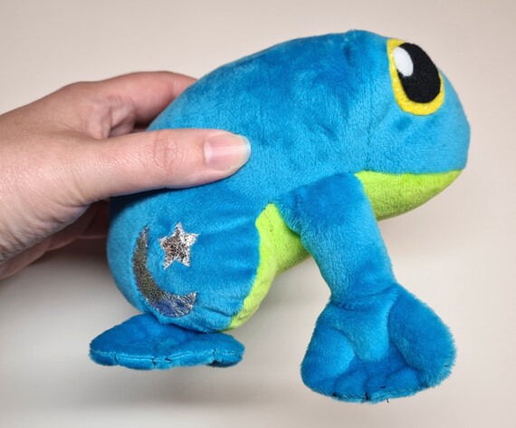 large stuffed frog