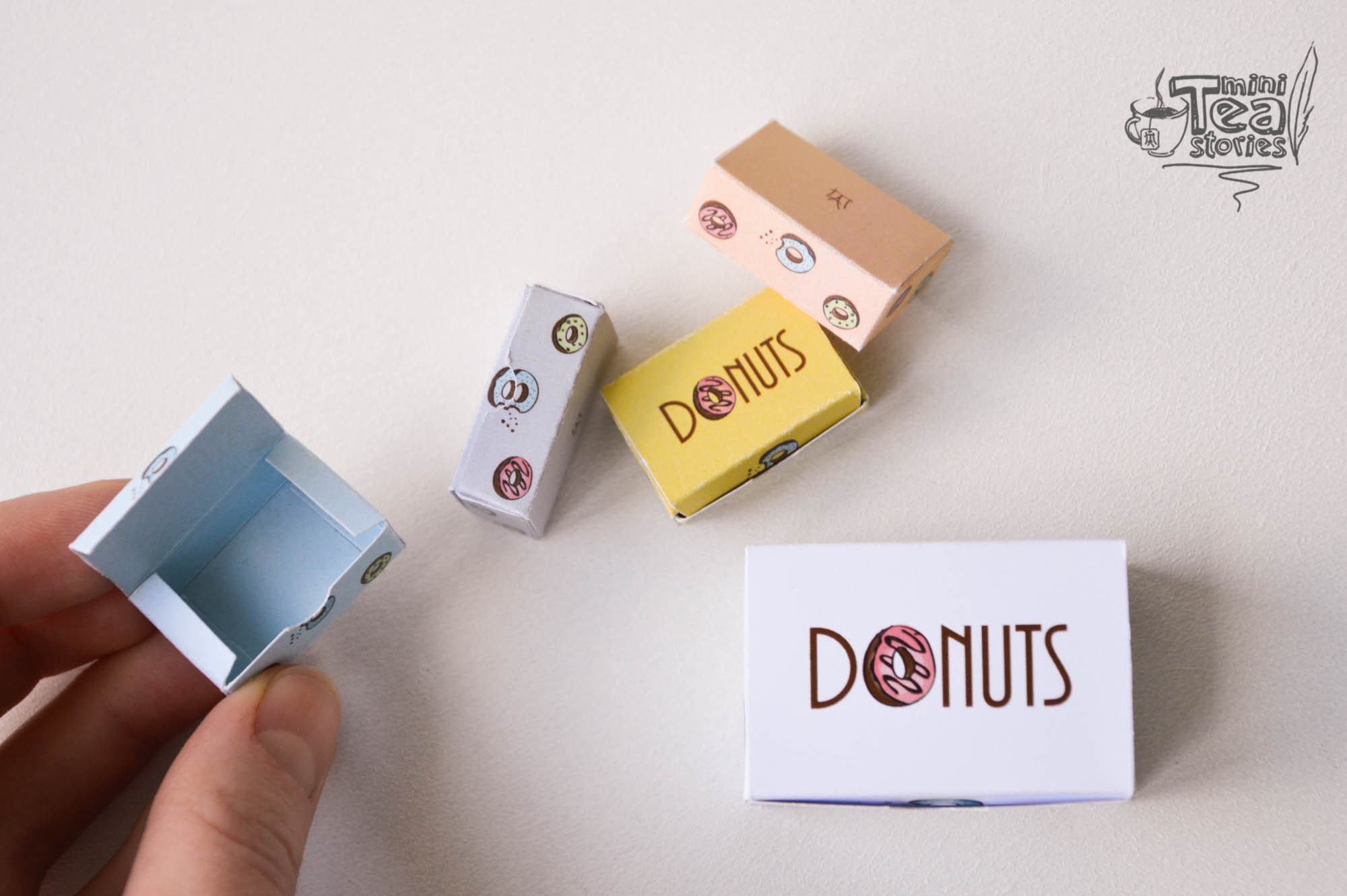 Miniature DIY Boxes for Tiny Sweets Instant Download Set 5 Printable