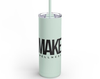 Stay Hydrated in Style with our Skinny Make Wellness Tumbler