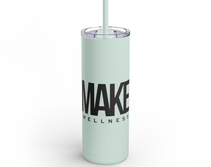 Stay Hydrated in Style with our Skinny Make Wellness Tumbler