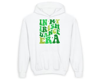 Youth Irish Dance Era Youth Hoodie with Personalized Name