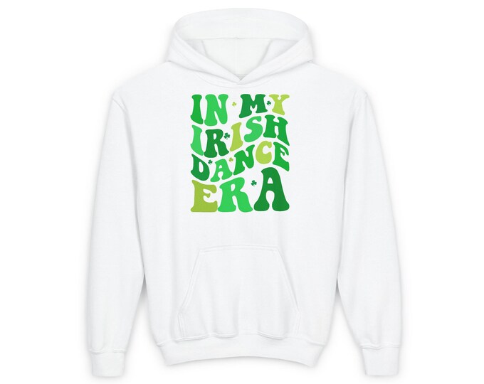 Youth Irish Dance Era Youth Hoodie with Personalized Name