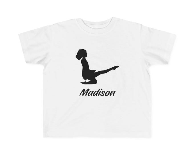 Toddler's Birdie-  Eat, Sleep, Point Toes, Repeat: The Ultimate Irish Dance Tee (Designs on Front and Back)