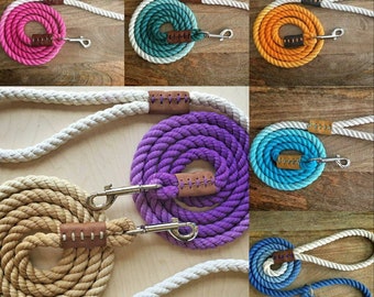 Ombre Rope Leashes (Made To Order)