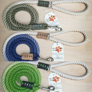 Ombre Rope Leashes Made To Order image 2