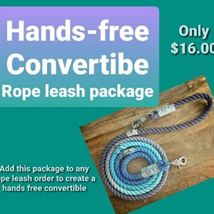 Convertible Leash Package (Add On)