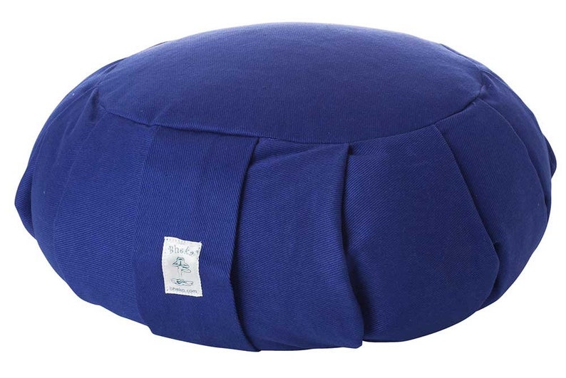Bheka Round Cotton Yoga Zafu Meditation Pillow With Organic Etsy