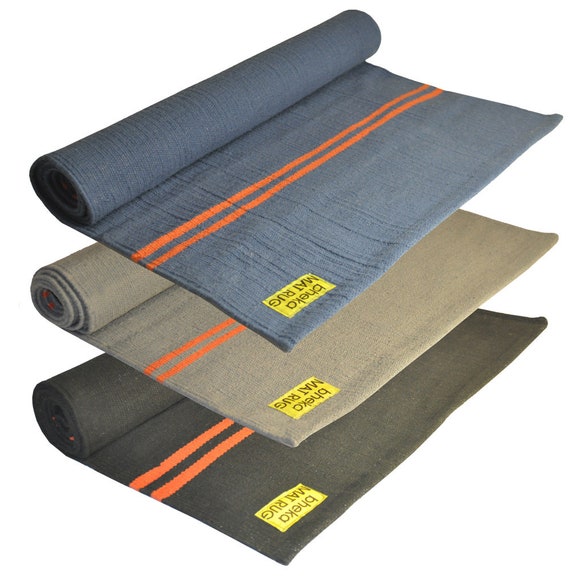 cotton yoga rug