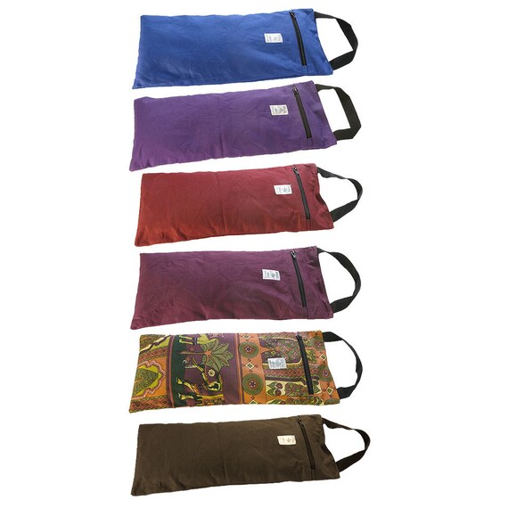 yoga sandbags filled