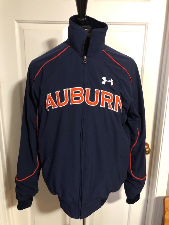Vintage Auburn Tigers Full Zip Jacket, Size: Large