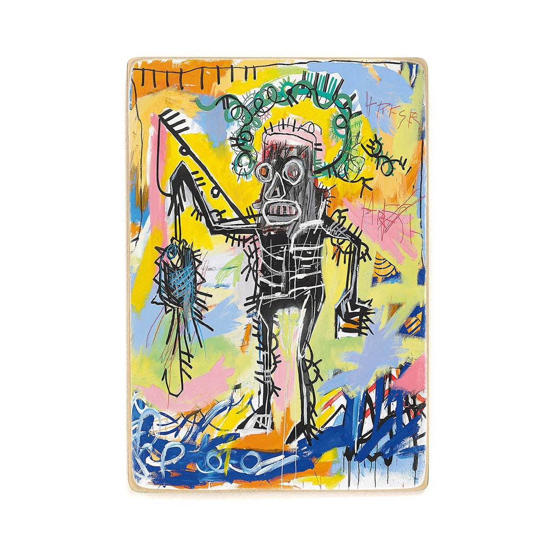 Jeanmichel Basquiat Fishing 1981 Vintage Art Fine Art Etsy