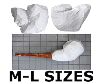 Genuine MEERSCHAUM BLOCK PIPE Diy Kits M-L Sizes .