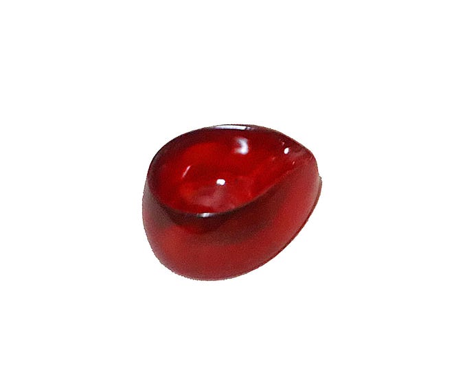 Translucent Red Single Smoking Pipe Stand