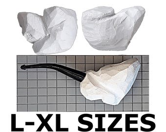 MEERSCHAUM BLOCK PIPE Diy Kits L - Xl Sizes.