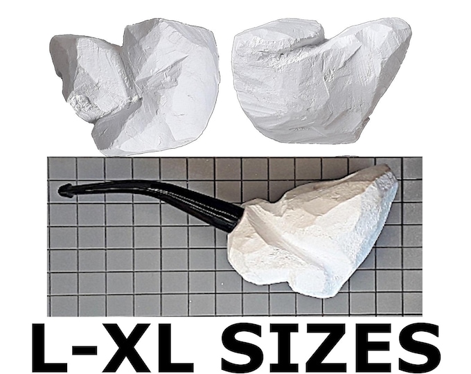 MEERSCHAUM BLOCK PIPE Diy Kits L - Xl Sizes.